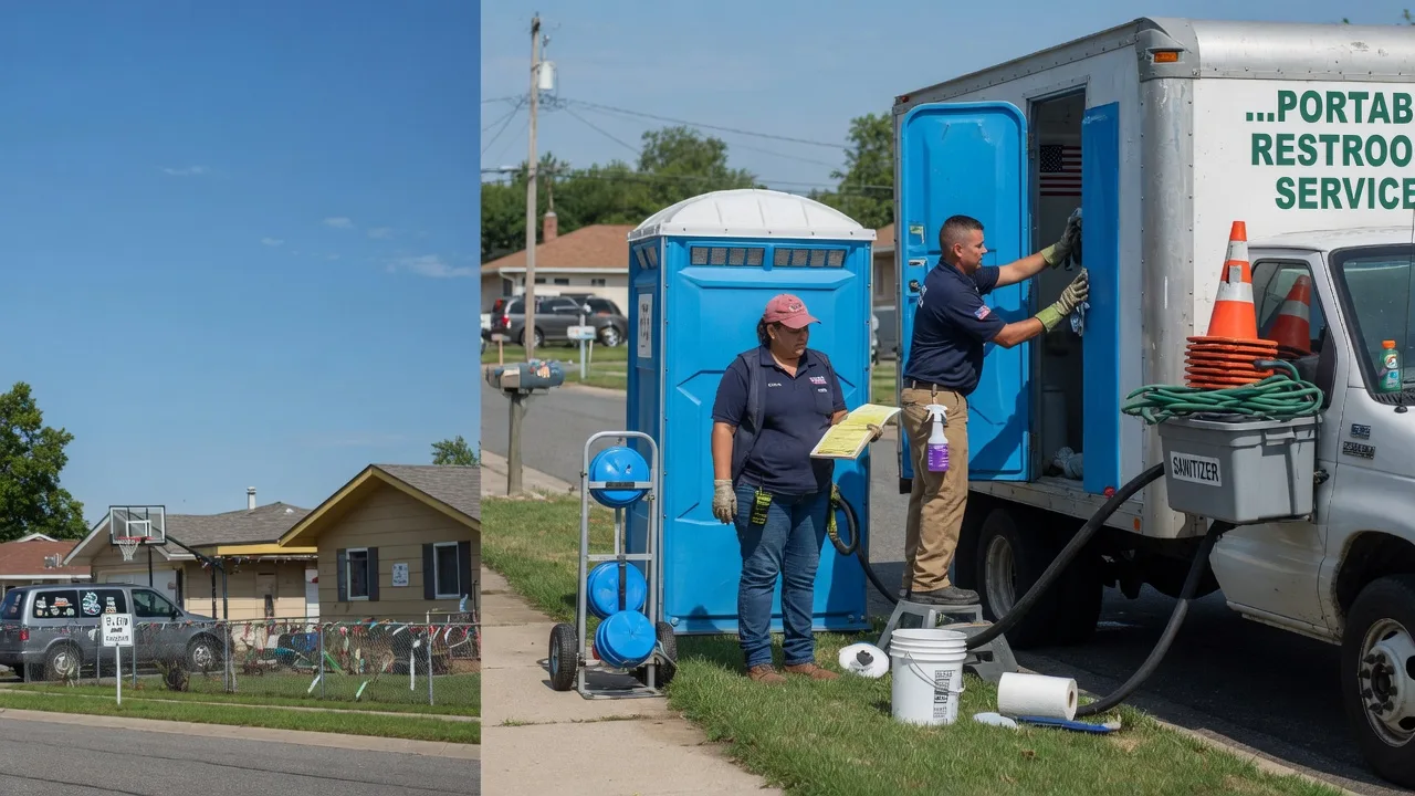 Portable Toilet Rental in Mound City, MO near me